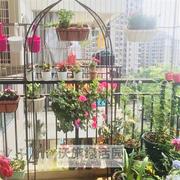 家庭阳台拱门花架爬藤架子花植物，月季爬藤架，玫瑰藤支架庭院攀爬架