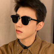 韩版经典款男士偏光眼镜开车防紫外线墨镜可配近视太阳镜女潮小框