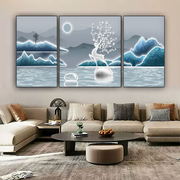 客厅沙发背景墙装饰画diy挂在客厅墙上的装饰画水晶画室内装饰画