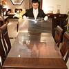 AKS桌垫加厚4.0mm5.0mm透明餐桌垫软玻璃pvc桌布免洗防水防油防烫