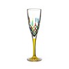 意大利进口ZECCHrIN水晶彩色D玻璃杯高脚杯红酒杯家用香槟酒杯