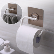 卫生间纸巾挂架厕纸架门后吸盘毛巾环挂钩卷纸器厨房多用途纸巾架