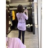 韩国中长款短袖t恤女夏季2024洋气设计感别致时尚上衣女网纱