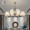 新中式吊灯客厅灯全铜高端设计别墅大厅餐厅灯禅意中国风卧室灯饰