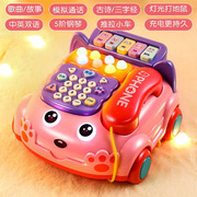 婴幼儿童玩具电话机宝宝玩具仿真手机0-1-3岁小孩益智早教故事机