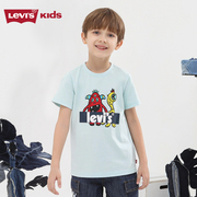 萌宠系列levis李维斯(李维斯)儿童装短袖，t恤2022年夏季男童体恤