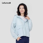 LAFUMA乐飞叶户外UPF40+凉感防晒衣女轻量连帽风衣外套LFJA4BP27