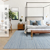 进口羊毛高级手工地毯北欧日式侘寂风纯色素色，客厅茶几卧室床边毯