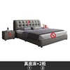 现代y简约1.5米大气婚床轻奢床软床小户型主卧1.8卧室双人床床