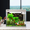 森森超白鱼缸自循环客厅小型桌面家用免换水金鱼缸玻璃懒人水族箱