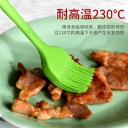 家用油刷子厨房烙饼，油刷耐高温硅胶烧烤烘焙一体食品刷子