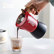 bincoo双阀摩卡壶煮咖啡机家用小型电陶炉萃取手冲咖啡壶套装器具