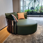 意大利设计师沙发客厅组合奢华型别墅单椅个性沙发椅售楼部休闲椅