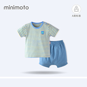 小米米儿童短袖套装，童装小孩衣服，男宝宝短裤宝宝薄款夏装1-3岁