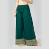 依曼印度女装纯棉中腰直筒，阔腿裤日常宽松休闲裤子尼泊尔民族服饰