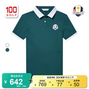 RyderCup莱德杯高尔夫男装短袖T恤夏季透气舒适弹力运动polo衫