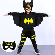 万圣节儿童服装cosplay男童套装幼儿园衣服儿童蝙蝠蜘蛛侠装扮演8
