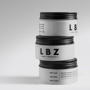 lbz发油强力定型发泥男发蜡哑光油，头膏自然q蓬松造型水基发发油
