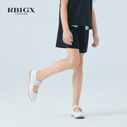 rbigx瑞比克童装，夏季百搭休闲潮流女童高腰，小香风短裤