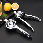 柠檬夹榨汁器家用水果柠檬压汁器锌合金苹果橙子手动榨汁器多功能