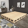 实木硬床板1.8米木板地台，单人1.5双人，硬板床垫榻榻米排骨架子