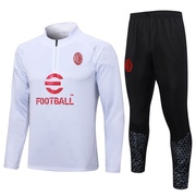 2324赛季AC米兰球衣长袖足球训练服套装B691# football jersey