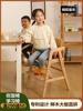 儿童餐椅实木加高凳，宝宝餐桌椅家用吃饭大童成长高脚座椅饭桌椅子