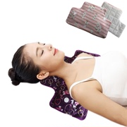 睡觉用充电热水袋暖颈椎肩部电暖袋腰椎艾灸热敷枕防爆电暖宝注水