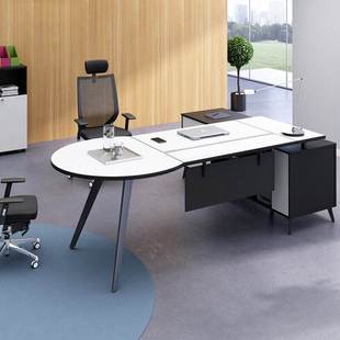 家具简约现代办公家具，老板桌总裁桌大气，总经理办公桌大班台主