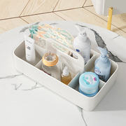婴儿收纳盒专用物品洗漱护理篮新生奶瓶玩具尿不湿整理宝宝用品盒