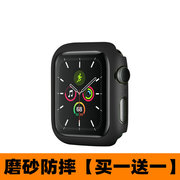 适用applewatchse789糖果色，保护壳苹果手表超薄边框iwatch2透明