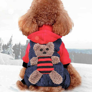 泰迪衣服秋冬装四脚衣，加厚狗狗法斗柯基宠物比熊，幼犬中小型犬服饰