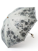 高档刺绣太阳伞防晒防紫外线黑胶遮阳伞晴雨两用折叠伞蕾丝女神伞