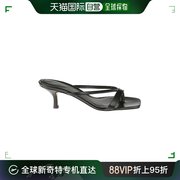 香港直邮livianaconti女士，黑色凉鞋a3sc08y69