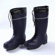 。冬季雨鞋雨靴子加绒加厚加棉防水男水鞋高筒水靴保暖防滑劳保胶