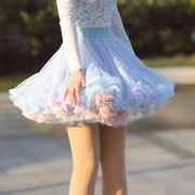 高端定制兔兔裙成人款彩色半身裙，高腰蛋糕裙暴力蓬洋气蓬蓬裙短裙
