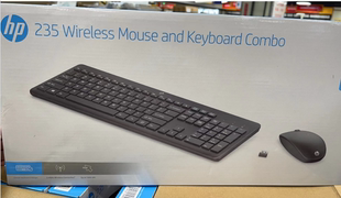 惠普商用235无线键鼠套装笔记本台式电脑usb2.4G键盘鼠标套件