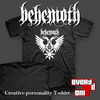 Behemoth 死亡金属 巨兽 乐队 Eagle 猫头鹰夏季圆领流行上衣短袖
