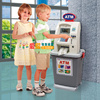 幼儿园益智玩具儿童银行过家家扮家家仿真收银机ATM自动存取款机