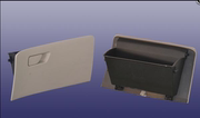 适用于奇瑞瑞虎5原厂手套箱总成杂物箱原厂瑞虎5带锁扣储物箱