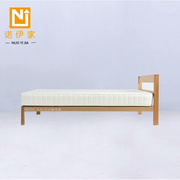纯实木橡木床环保，1.8米1.5米现代简约卧室家具北欧日式双人床