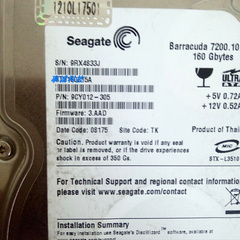 希捷/Seagate 160G ST3160215A Barracuda 7200.10 并口/IDE硬盘
