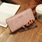 宝思妮 女士手拿长款钱包韩版手包多功能卡位手机包零钱包女钱夹