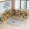 学生书架客厅置物架儿童，落地简易书橱简约宜家书柜，组合桌面收纳架