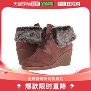 香港直邮潮奢 cole haan 女士Coralie 坡跟短靴