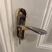 室内房门锁卧室简约门锁静音木门锁执手锁不锈钢锁芯带钥匙三件套