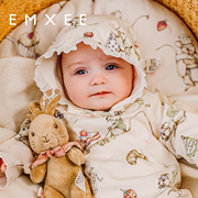EMXEEKIDS 嫚熙新生儿帽子春夏季胎帽宝宝囟门帽0一3月婴儿帽子