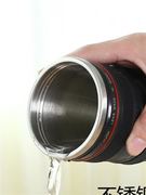 镜头杯子单反相机镜头杯，创意镜头水杯，不锈钢咖啡杯