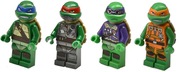 lego乐高tnt024忍者神龟人仔14年塑料拼装积木玩具，儿童益智现