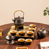 温茶器暖茶炉复古风蜡烛，底座套装陶瓷功夫，茶具加热保温家用煮茶壶